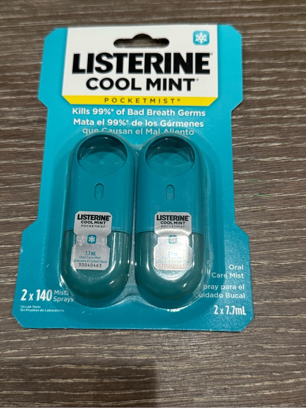 NWT Listerine Cool Mint Pocketmist Twin Pack